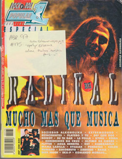 Portada del número 175 de la Popular 1  -abril 1997