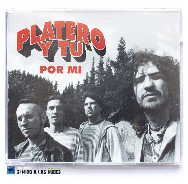 Single 'Por Mí' de Platero y Tú año 1997 frontal