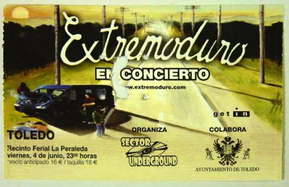 Entrada-Extremoduro-año-2004-06-04-La-Peraleda-Toledo
