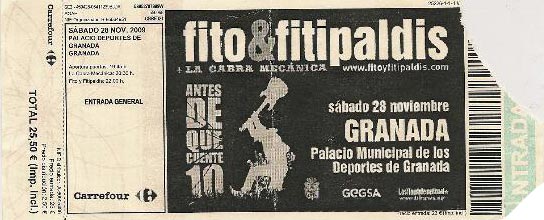 Entrada-Fito-Fitipaldis-año-2009-11-28-Palacio-de-los-Deportes-Granada