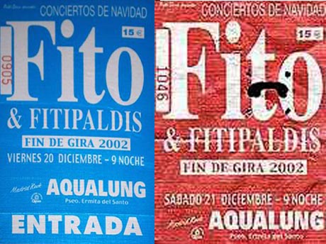 Entrada-Fito-Fitipaldis-fin-de-gira-año-2002-12-20-21-sala-Aqualung-Madrid