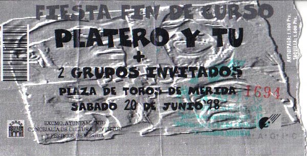 Entrada-Platero-y-Tu-año-1998-06-20-Plaza-de-toros-Merida
