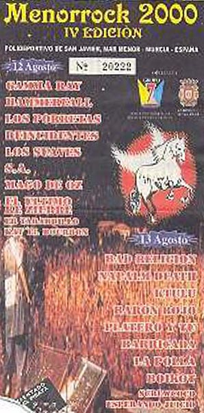 Entrada-Platero-y-Tu-año-2000-08-13-IV-Menorock-Murcia