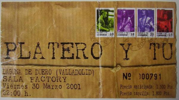 Entrada-Platero-y-Tu-año-2001-03-30-Sala-Factory-Valladolid