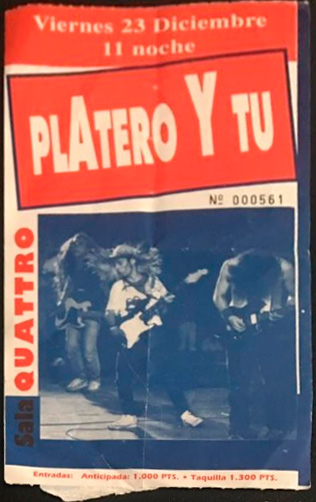 Entrada-Platero-y-Tu-año-1994-12-23-sala-quattro-aviles