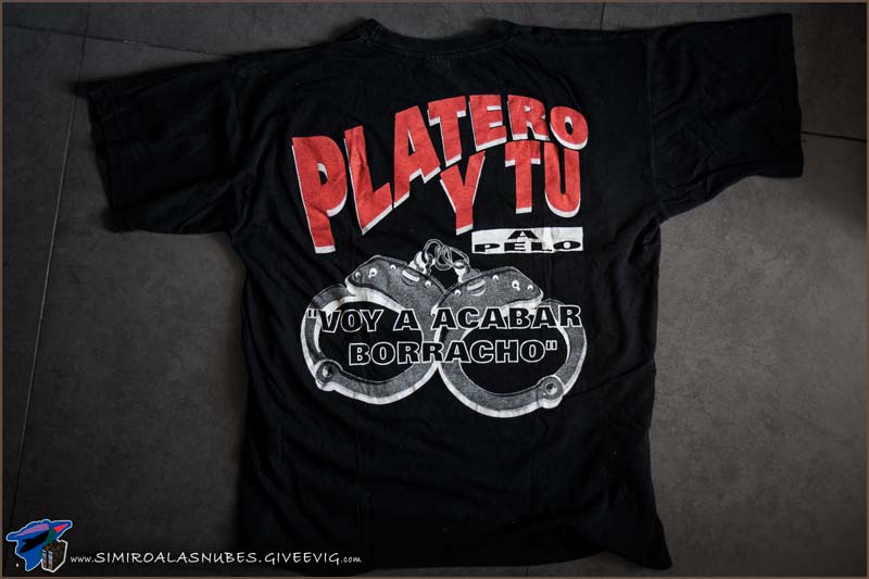 Camiseta Platero y Tú A Pelo año 1996