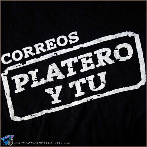 Camiseta Platero y Tú Correos año 2000 Camiseta Platero y Tú Correos año 2000