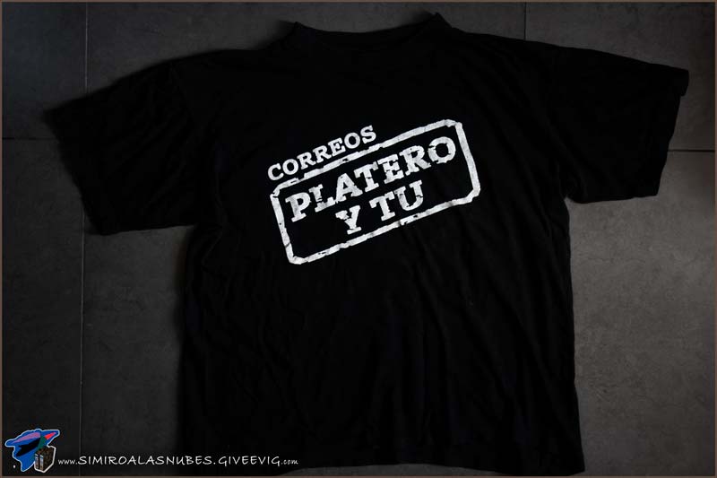 Camiseta Platero y Tú Correos año 2000