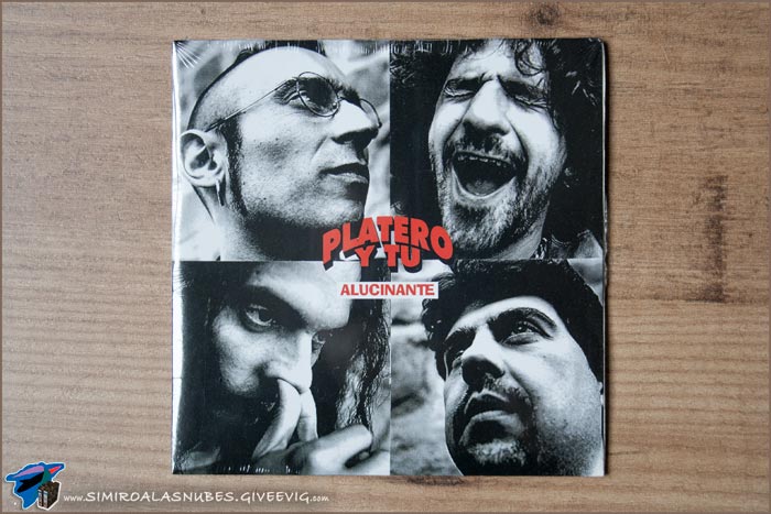 Single 'Alucinante' de Platero y Tú, año 1997 - portada Single 'Alucinante' de Platero y Tú año 1997 frontal