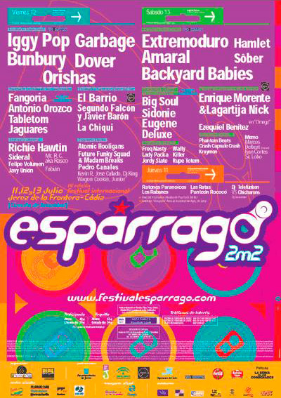 Cartel-Extremoduro-año-2002-Espárrago-Rock