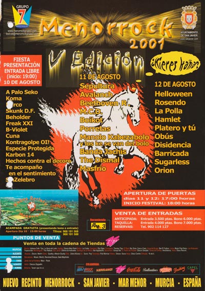 Cartel-Platero-y-Tu-Menorock-año-2001-08-12-San-Javier