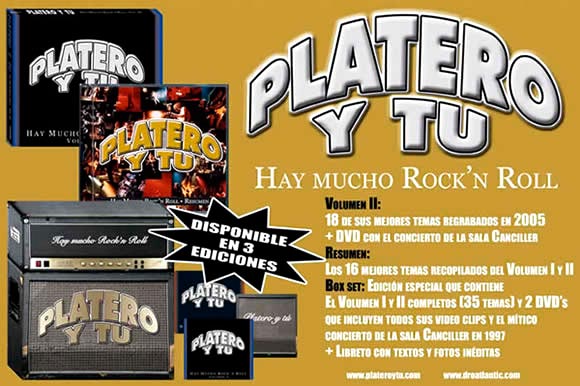 Cartel-Platero-y-Tu-año-2005-Diciembre-anuncio-Hay-mucho-rock-and-roll-Box-Set-pequeño