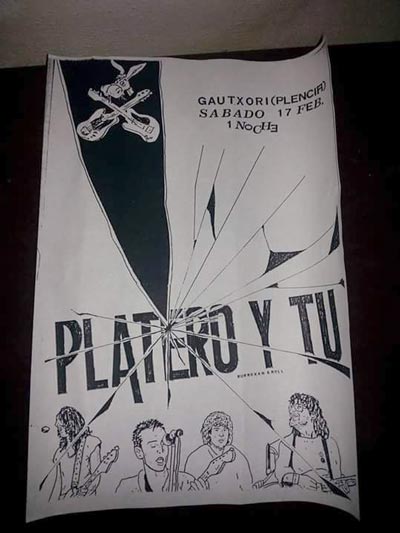 Cartel-Platero-y-Tu-primer-concierto-gautxori-plentzia-año-1991-02-17-sabado