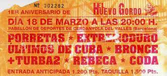 Entrada-Extremoduro-año-1994-03-18-el-huevo-gordo-barcelona