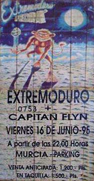 Entrada-Extremoduro-año-1995-06-16-Parking-Murcia
