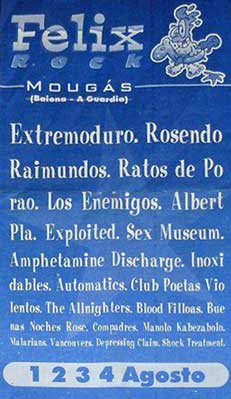 Entrada-ExtremoduroBuenas-Noches-Rose-año-1996-08-1-2-3-4-Festival-Felix-Rock