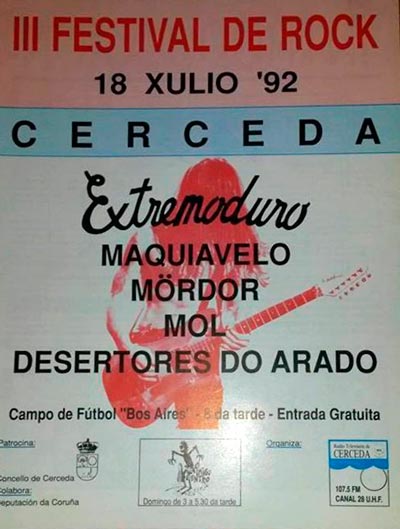 cartel-extremoduro_1992_07_18-III-festival-rock-cerceda-a-coruña