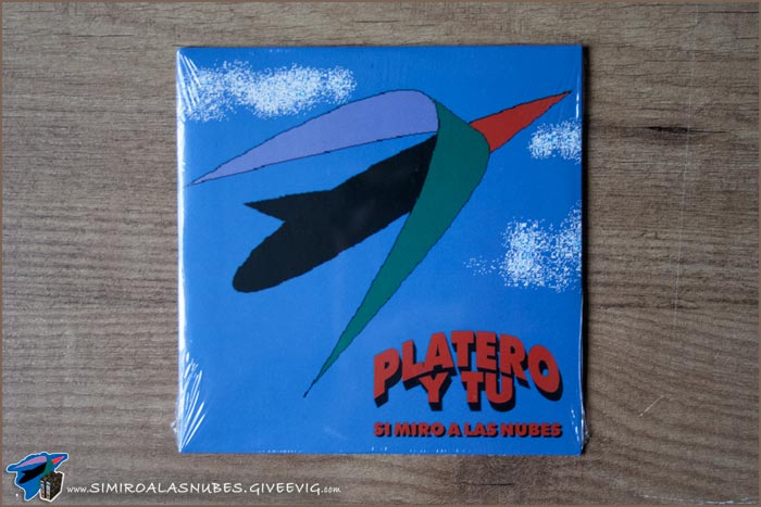 Single 'Si Miro A Las Nubes' de Platero y Tú, año 1998 - portada Single-Si-Miro-A-Las-Nubes-Platero-y-Tu-1998-frontal