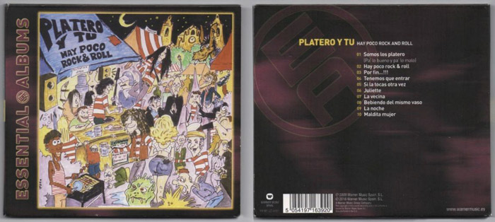 Digipack Essential Album de 'Hay Poco R&R' (2008)