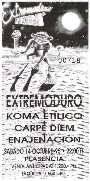 extremoduro-entrada-plasencia-1995-10-14