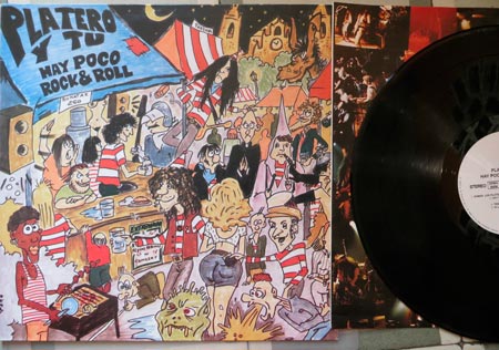 Vinilo de Platero y Tú 'Hay Poco R&R' (1994)-Portada Vinilo de Platero y Tú 'Hay Poco R&R' (1994)-Portada